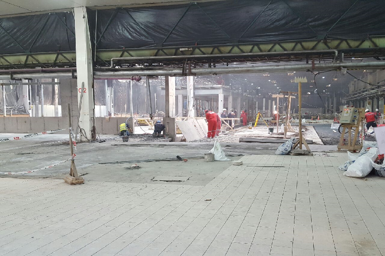 Obra civiles habilitacion linea 1 CCU